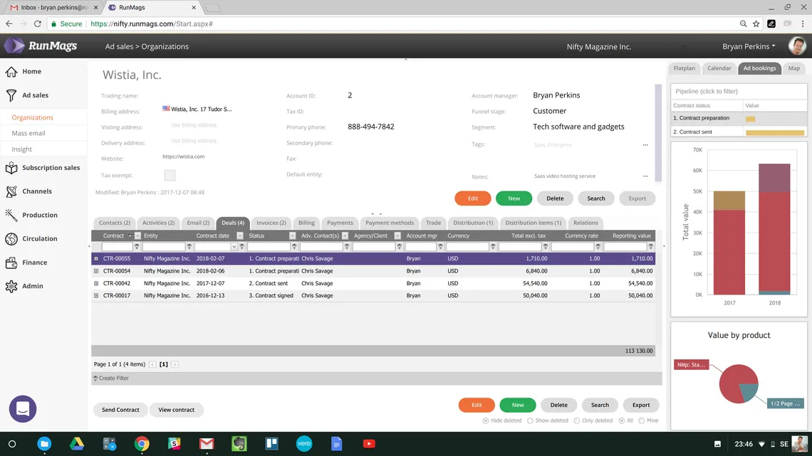 What is RunMags publishing software?